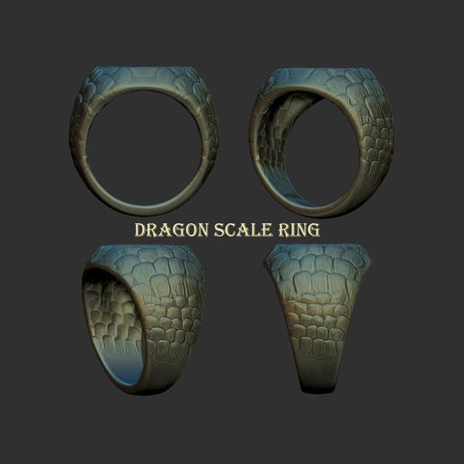 Dragon Ring 3D model