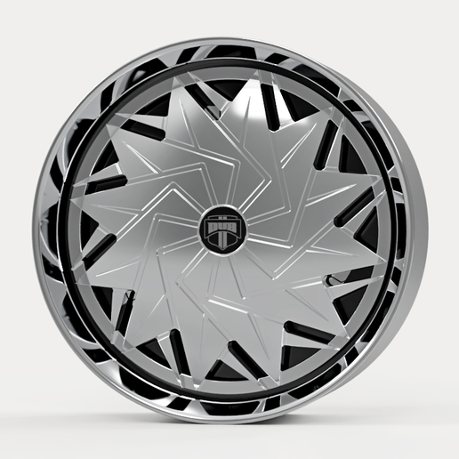 🛞 Spinner Rim – DUB “S707” Dazr 1/24 Scale (STL Files)・ STL File for 3D ...