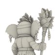 3.jpg Fantasy Creature Warrior STL Bundle | Stylized Chibi Monster Collection | Mythical Animal Fighters | Cute Collectible Figurines | 3D Print Models