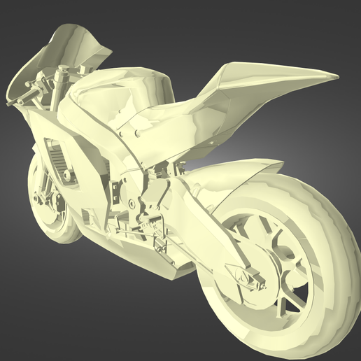 🥷 Kawasaki Ninja ZX-RR.・ STL File for ・Cults