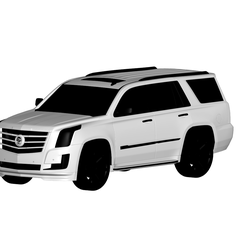 1.png 3D file Cadillac Escalade・3D printable design to download