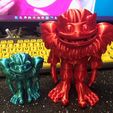 FLEXI PRINT-IN-PLACE STANDING YETI