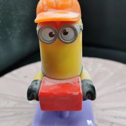 IMG_20230814_192601-10445.jpg STL file minion jackhammer・3D printable model to download