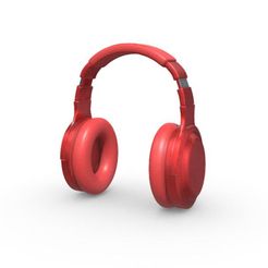 headsetred.jpg accecories diorama headphone red