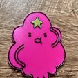 IMG_4016.jpeg Lumpy Space Princess Adventure Time Magnet (8x3mm magnets)