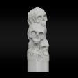SK.281.jpg Candle Skulls