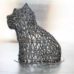 IMG_7992.JPG Download free STL file West Highland White Terrier Voronoi • 3D print model, Imprimiendo3D