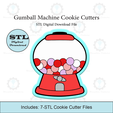 Etsy-Listing-Template-STL.png Gumball Machine Cookie Cutters | STL Files