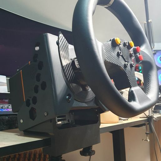 STEERING WHEEL from a HOVERBOARD DESK HOLDER