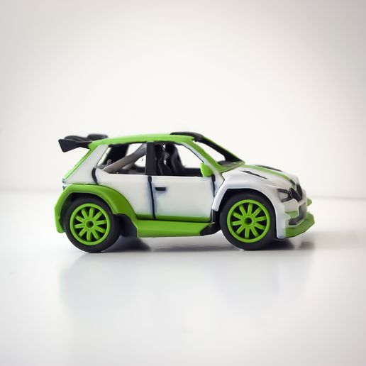 Škoda Fabia ③ ミニカー 9台セット 1/72 Škoda Fabia ③ ミニカー 9台セット 1/72