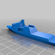 BAM.png Free STL file Fleet Boat Ship Barco spanish navy・Design to download and 3D print, Gelete