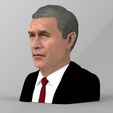 president-george-w-bush-bust-ready-for-full-color-3d-printing-3d-model-obj-stl-wrl-wrz-mtl (3).jpg President George W Bush bust ready for full color 3D printing