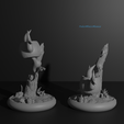 Phantump7.png Phantump 2 poses presupported 3D print model