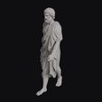 Walking_Dionysus_0015.jpg Dionysus Striding In Full Length Himation Robe Sculpture
