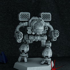Twolf.png Archivo 3D American Mecha Hex - Gato / Lobo・Objeto imprimible en 3D para descargar