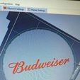 329124824_6393811810669624_8896574646416839521_n.jpg Budweiser Sign Beer Cap Sign Wall sign / Bar Sign / Beer wall art