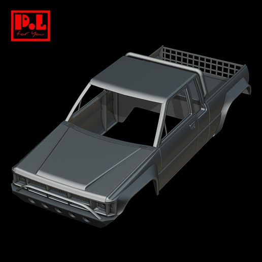 TOYOTA Hilux SR5 Car body SCX24 (1985)
