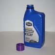 IMG_2983.JPG Free STL file WalMart Super Tech Quart Oil Coupler・3D printing design to download