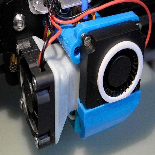 Simplify E3DV6 mount. Ender 5