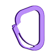 Carabiner_v2-0.stl Бесплатный STL файл Carabiner・Модель 3D-принтера для загрузки