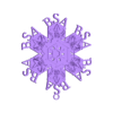BSA_Snowflake.stl Scouting Snowflake Ornaments