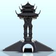 19.jpg STL file Asian bridge with roofed totem pole 10 - China Asia Japan Warhammer Age of Sigmar・3D printer model to download