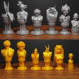 5.png Anime Figure Chess Set Anime Character Chess Pieces