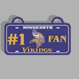 1.png CADENA PLACA FAN #1 MINNESOTA VIKINGS NFL