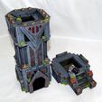 Dwarven dice tower D1 Mystic Pigeon Gaming (10)-min.JPG Torre de dados anã / terreno de mesa D&D / Warhammer