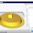 Slice_Goku_base_bottom_CURA.jpg STL file Time Patrol Goku (Xeno)・3D printing design to download
