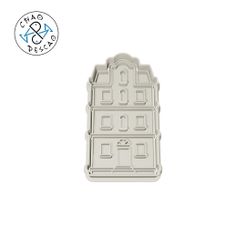 Building_7,8cm_03.jpg Файл STL Городские здания (№ 3) - Вырубка для печенья - Помадка - Полимерная глина・Дизайн для загрузки и 3D-печати