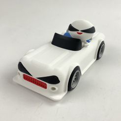 IMG_9040.jpg Free STL file Cuva car - for Creality mascot・3D printer design to download