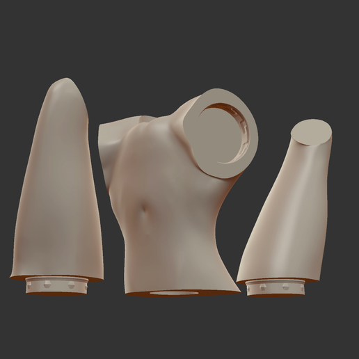 🍑 Sexpuppe Lily (3D-druckbare Sexübungspuppe)・ STL Datei für ・Cults