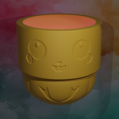 Cute_Face_Halloween_Planter.png Cute Face Halloween Planter