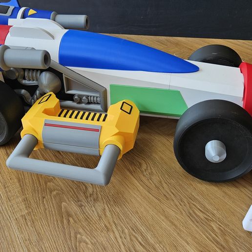 🐏 Power Ranger Turbo - Turbo R.A.M (Robotic Arsenal Mobilizer)・ STL ...