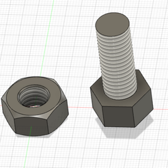 Captura de pantalla 2020-10-02 a las 15.51.51.png Бесплатный 3D файл Nut and Screw・Дизайн 3D-печати для загрузки