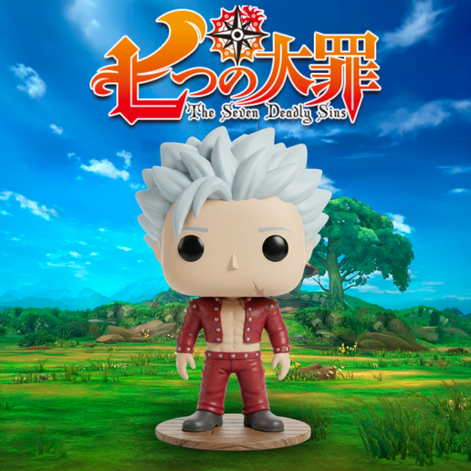 Ban - The Seven Deadly Sins (Nanatsu no Taizai) - 3D Print STL