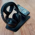 20230917_104327.jpg HEADPHONE STAND WITH PHONE STAND - Model 2 - 2 Versions