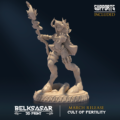 01.png Archivo STL Matron Shaman A Topless・Modelo para descargar e imprimir en 3D