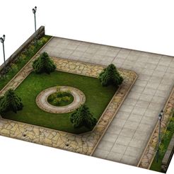 0.jpg Файл STL ПАРК - ПЛАЗА ПАРК・Модель для загрузки и 3D печати