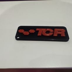 IMG_2594.jpeg STL file GTI TCR KEY RING・3D printable model to download