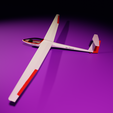 dg101-render-4.png DG100 Glider / Sailplane miniature