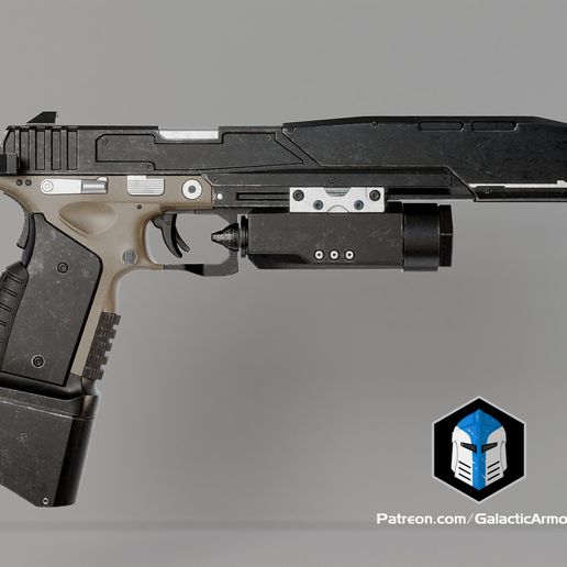 6.jpg Titanfall Smart Pistol - Ficheiros de impressão 3D
