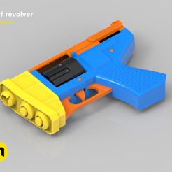 render_nerf_scene.821.jpg STL file Nerf revolver・Model to download and 3D print