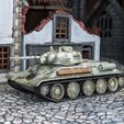 T34-76-model-1943-1.jpg STL Pack - Light Tanks T-34 Collection (5 in 1) (USSR, WW2)