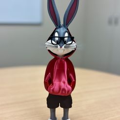 Bugs bunny urban vibes Fan art (multiparts/3mf)
