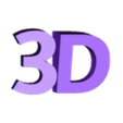 3D.stl 3D Test Print