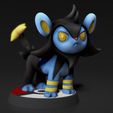 Luxio01.jpg Shinx,Luxio,Luxray EVOLUTION 3 IN 1 PACK- FAN ART - POKÉMON