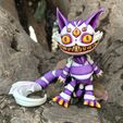 2.jpg Fichier STL 🐈Articulé Creepy Cat 🐈・Design à télécharger et à imprimer en 3D