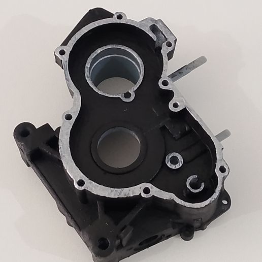 carterl1.jpg ROTAX EVO crankcase carter block